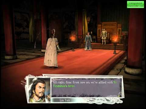 Romance of the Three Kingdoms XI (PC) Yi Tingshuo Enters an Alliance with Liu Yun
