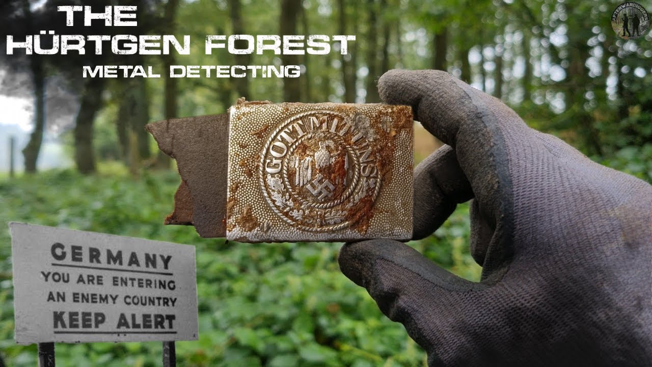 Discovering Hidden WW2 Relics in the German Hürtgen Forest!