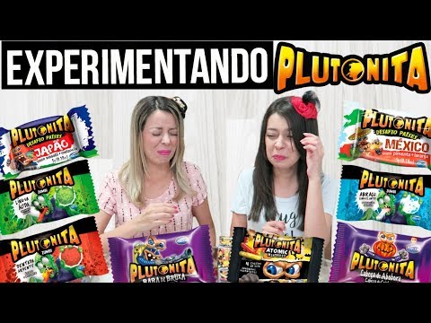 Trying All Plutonite Chewing Gums - Halloween Special