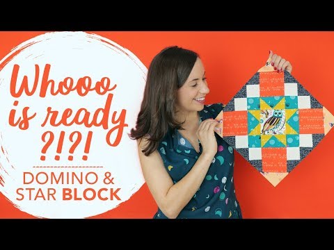 LEARN TO SEW! - “DOMINO AND STAR” QUILT BLOCK TUTORIAL