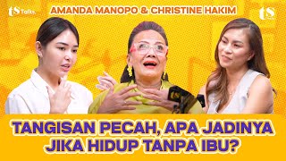Christine Hakim cried when she heard Amanda Manopo's story.