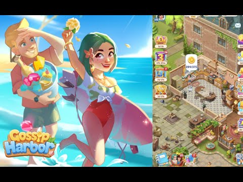 Gossip Harbor : Merge Game /  ☕ Day 156 Level 135-136 Part 156 #gossip #merge