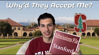 READING MY STANFORD ADMISSIONS FILE 🌲 (how i ACTUALLY got in)