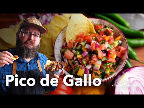 How to Make Pico de Gallo 🍅 Fresh & Easy Salsa Recipe