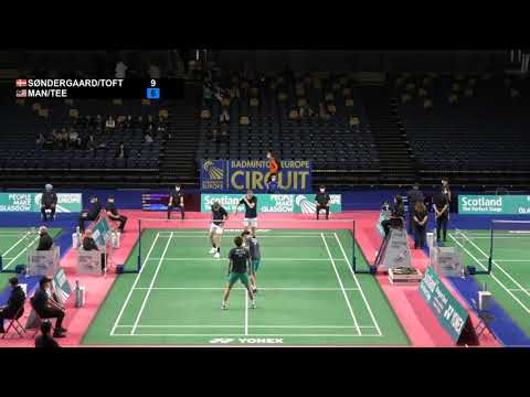Scottish Open 2021 - MD (R16) Man Wei Chong/ Kai Wun Tee MAS vs Andreas Søndergaard/ Jesper Toft DEN