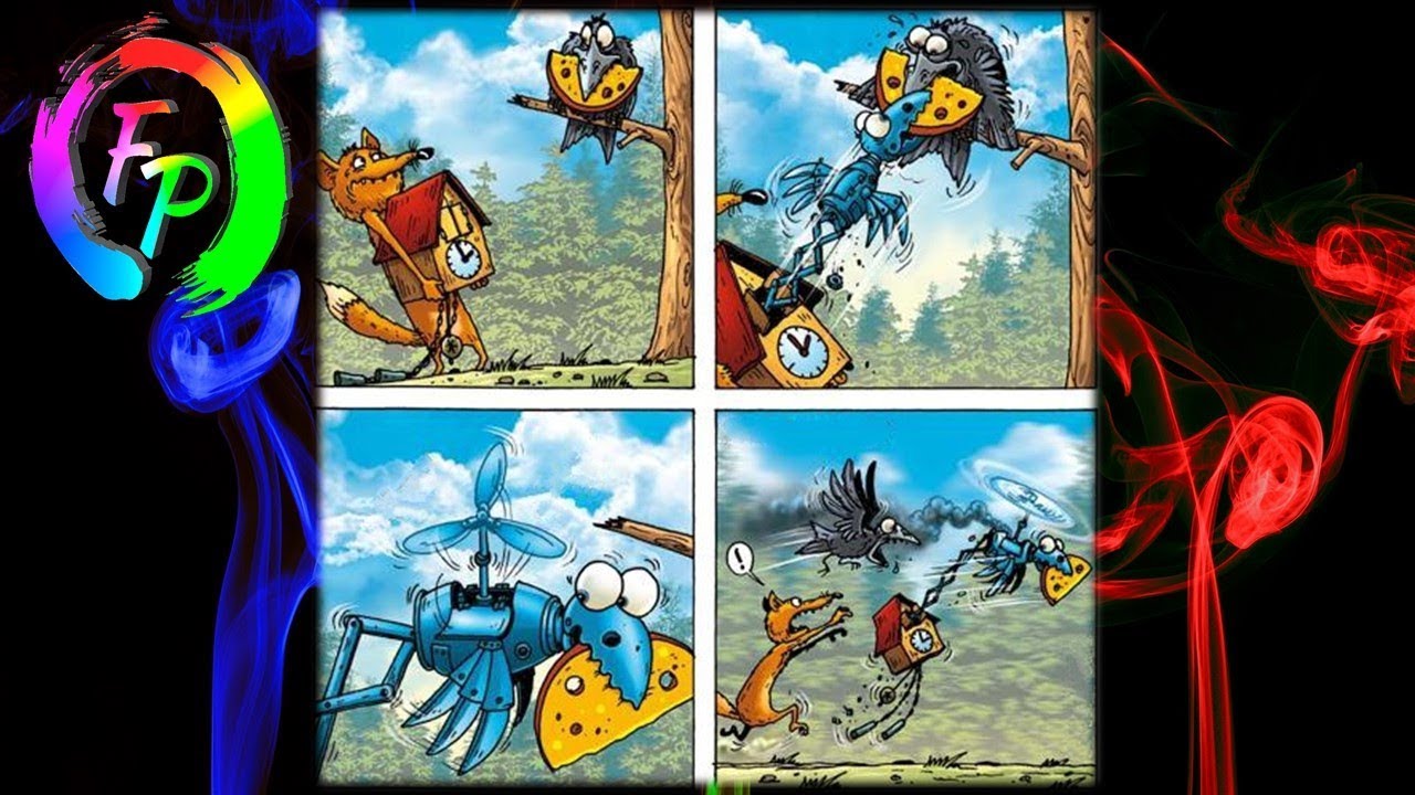 Most funny comics - Fox vs Crow - III.