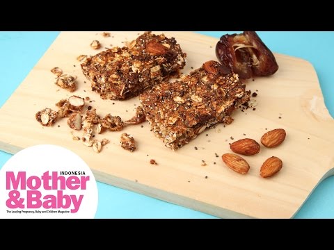 Resep Mother&Baby : Chocolatey Granola Bar 
