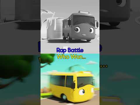 🎤🎨 Colors Rap Battle! Who Wins? 🚌🔥 #buster #kids #cartoon
