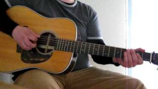 Guitar Lesson - Goodnight Irene by Lead Belly