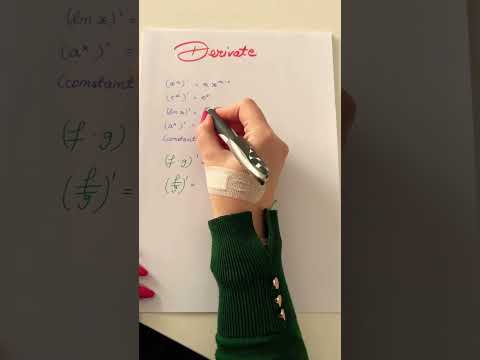 🔴Formule de derivare🔴