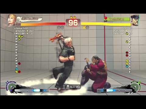 Super Street Fighter IV AE2012 - sitamachi00 (Cody) Vs lsy9983 (Bison)