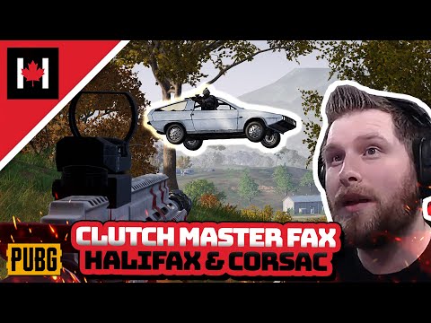 Halifax aka CLUTCH MASTER Feat. CORSAC - PUBG Duos Gameplay
