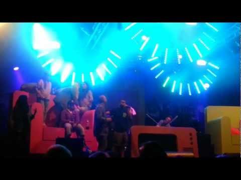 Sneakerz Eindhoven 2012 - The Flexican, MC Sef, Darkraver en Ruben(Partyquad)