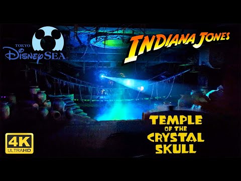 Indiana Jones Adventure: Temple of the Crystal Skull – 4K FULL Ride POV | Tokyo DisneySea
