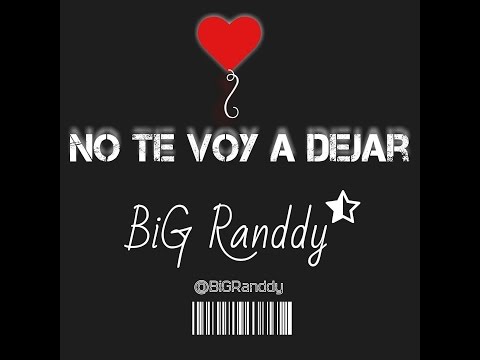 Video No Te Voy A Dejar (Audio) de Big Randdy 