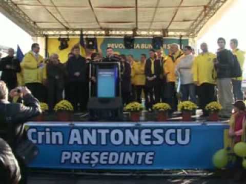 Ramona Manescu si Crin Antonescu la Focsani si Buzau