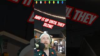 Making Antenna From Christmas Lights #hamradio #diy