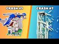 LEGO PLANE CRASHES Slow Motion