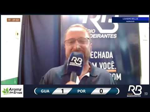 Guarani 1 X 0 Portuguesa (Narração: Leandro Bollis) - 10/03/2023