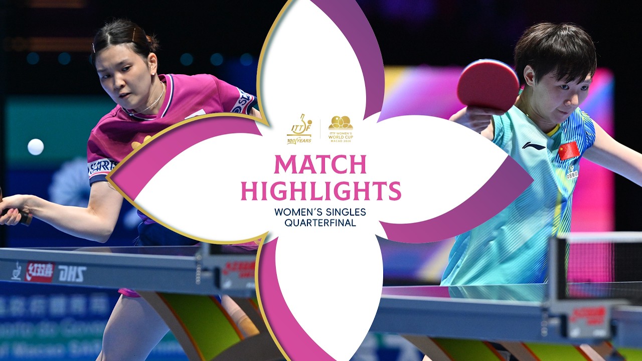 Honoka Hashimoto vs Wang Manyu | Match Highlights |  #ITTFWorldCup 2026