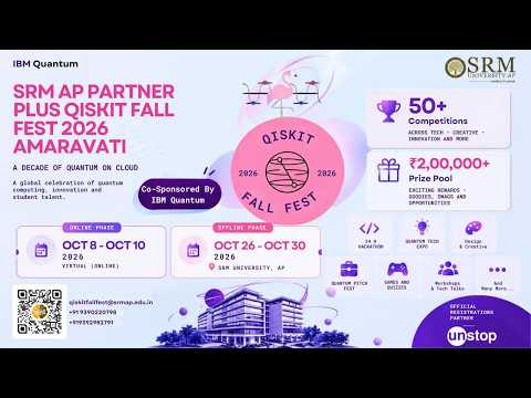 PARTNER PLUS QISKIT FALL FEST | SRM-AP 2026