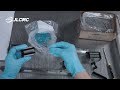Experience the precision assembly process of linear guides.