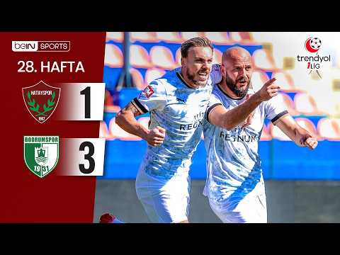 Hatayspor Kulübü Hatay 1-3 Bodrum Belediyesi Bod...