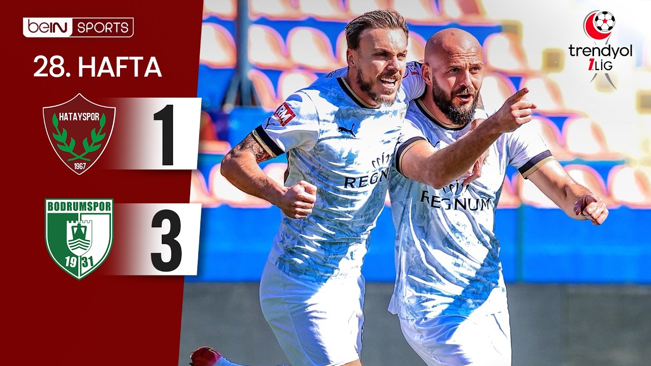 Hatayspor vs Bodrum FK Highlights