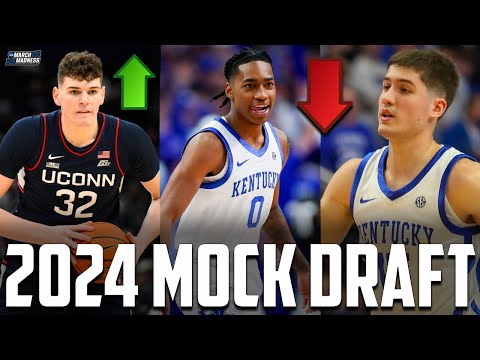 OFFICIAL 2024 NBA Mock Draft: After March Madness Edition
