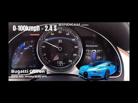 Bugatti Acceleration Battle !