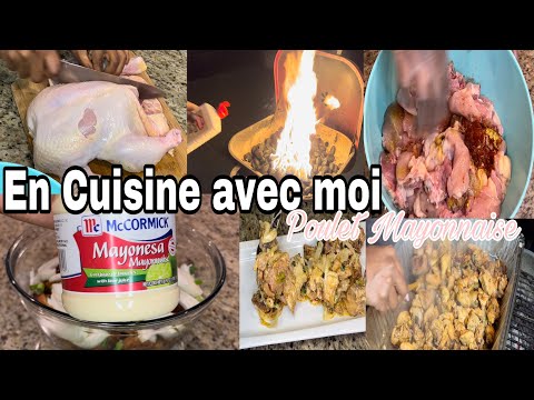 ✨CUISINEZ AVEC MOI🧑🍳 RECETTE DU POULET À LA MAYONNAISE | POULET MAYO🍗 IDÉE REPAS DÎNER