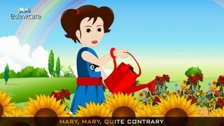 Edewcate english rhymes - Mary, Mary quite contrary