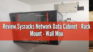 Review Sysracks Network Data Cabinet - Rack Mount - Wall Mount IT Rack - Locking - Server Rack - 24-