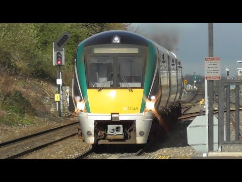 Irish Rail 22000 Class Intercity Train 22349 - Clonsilla Station, Dublin