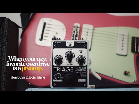 Horrothia Triage Deluxe Germanium discrete transistor preamp / overdrive image 7