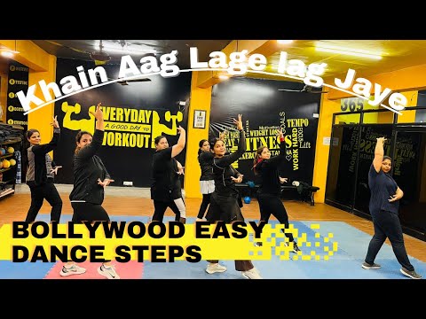 Kahin Aag Lage Lag Jaye | Easy Dance Steps | Bollywood fitness Dance | Taal | #fitnessdance