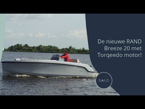 De nieuwe RAND Breeze 20 met Torqeedo motor op de Kagerplassen!