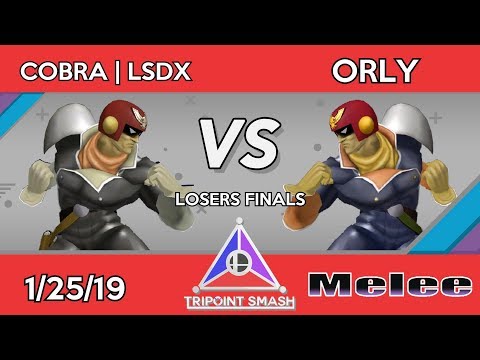 Tripoint Smash 45 - Losers Finals - COBRA | LSDX (Captain Falcon) Vs. ORLY (Captain Falcon)