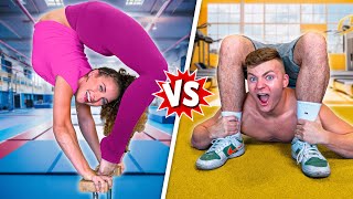 Girl vs Boy Gymnastics Challenge *EXTREME*