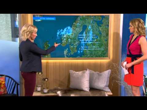 Väderläget: Snörekord i Luleå och stormvindar till havs - Nyhetsmorgon (TV4)
