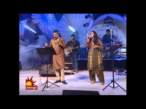 Lavanya & Hariharanji performing Kurukku Siruthavale Live in Chennai