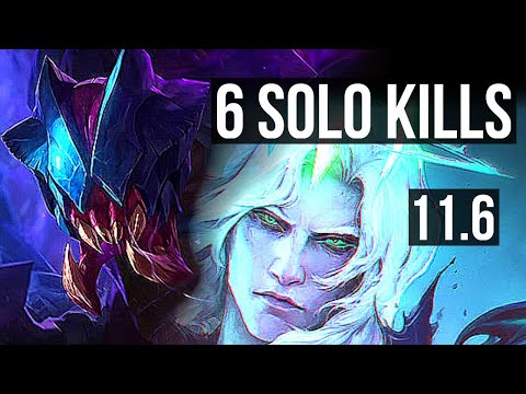 REK'SAI vs VIEGO (JUNGLE) | Rank 2 Rek'Sai, 6 solo kills, Rank 28 | BR Challenger | v11.6