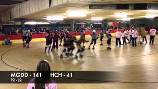 preview picture of video 'Middle GA Derby Demons vs Hostess City Hellions 11/08/14'