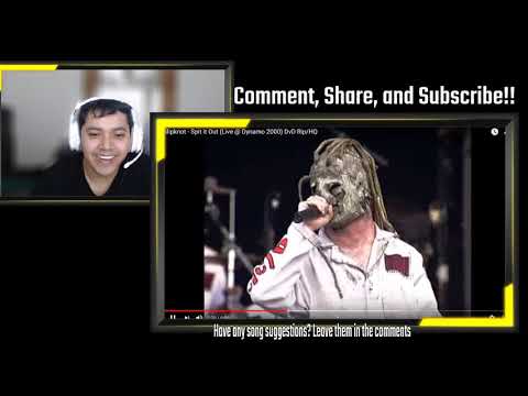 Slipknot - Spit It Out live at Dynamo 2000 | UN-EDITED REACTION!!