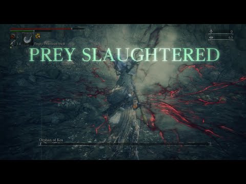 The Death Of Kos! - Final "Orphan Of Kos" Boss Fight (Bloodborne DLC Live)