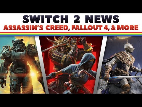 SWITCH 2 NEWS: Elden Ring Delayed, Fallout 4 Announcement, Assassin's Creed Shadows Confirmed!