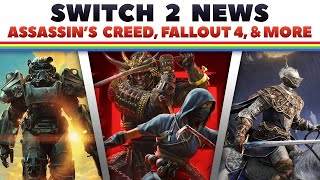 SWITCH 2 NEWS: Elden Ring Delayed, Fallout 4 Announcement, Assassin's Creed Shadows Confirmed!