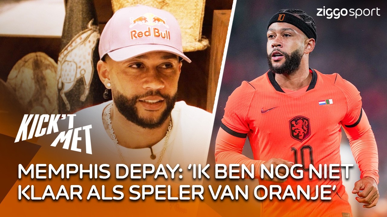 Memphis Depay: "Mijn doel is om een prijs met het Nederlands elftal te winnen" 🏆 | Kick 't Met