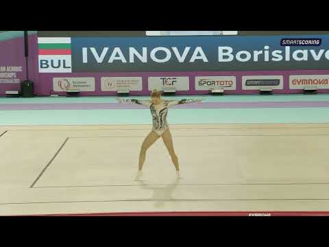 IVANOVA Borislava (BUL) 13th European Aerobic Championships Antalya 2023