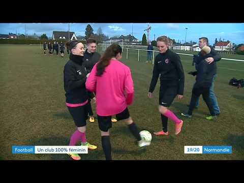 Près de Rouen, le seul club de football de Normandie 100% féminin